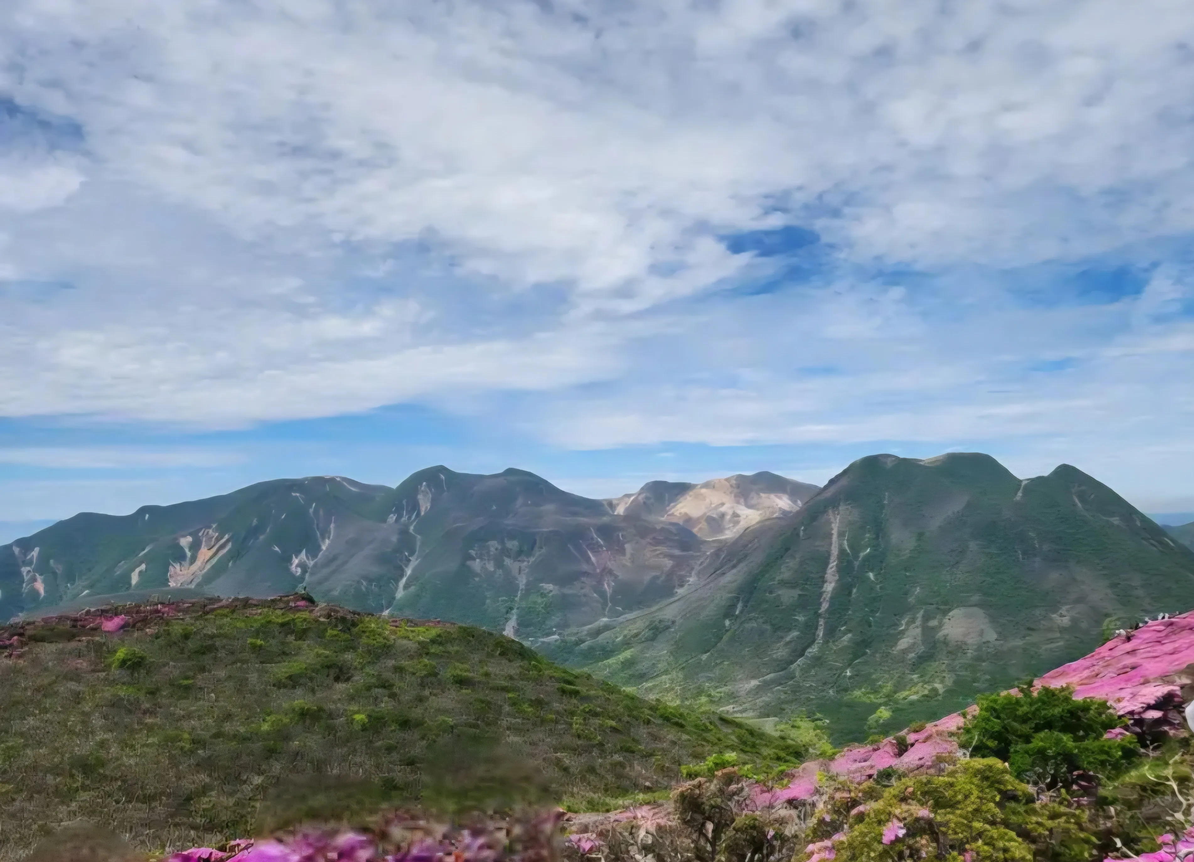 くじゅう連山の絶景